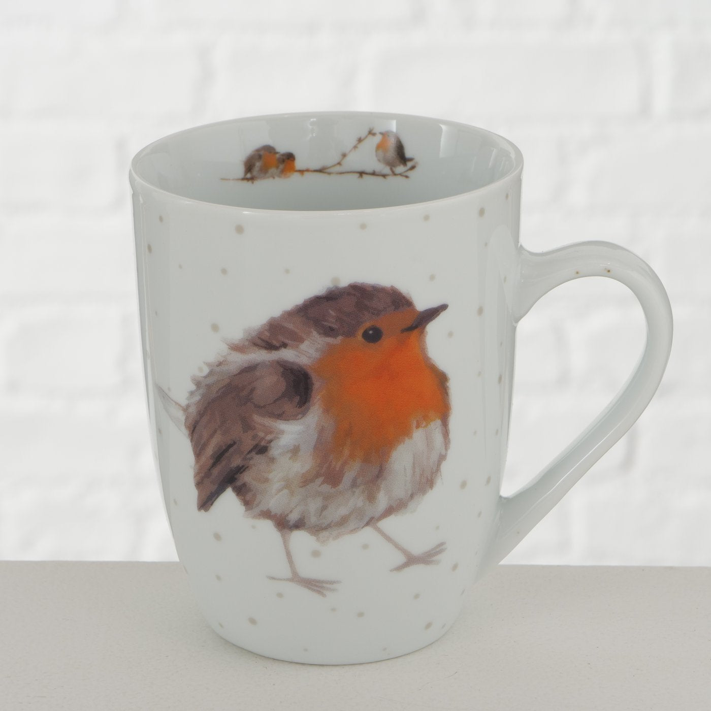 Becher Rotkehlchen, 2-teilig