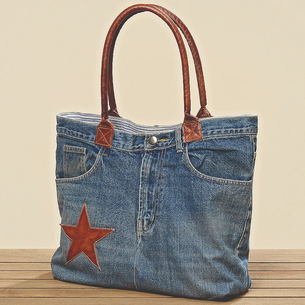 Shopping Tasche Jeans