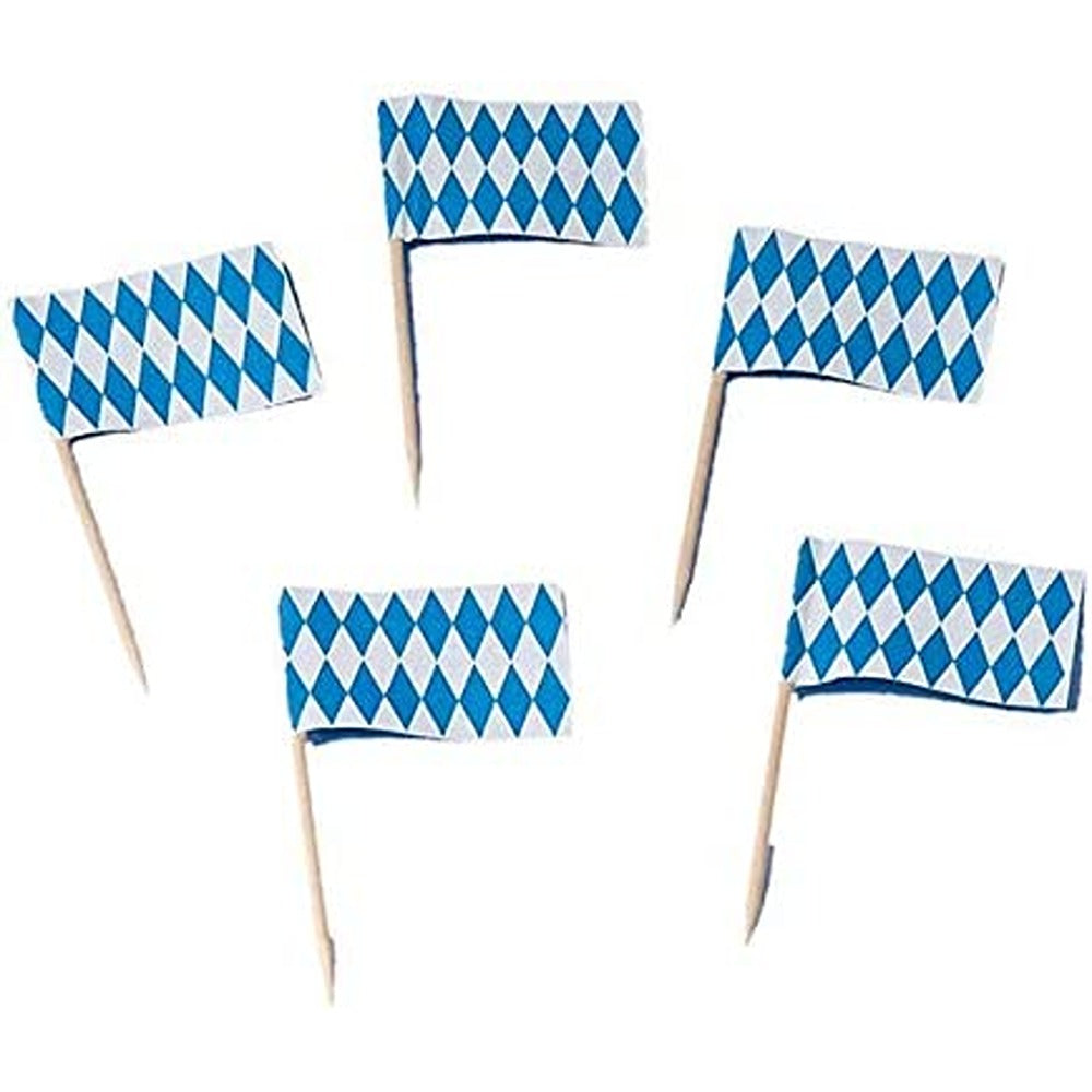 Flaggen Picker Bayerisch 50-teilig